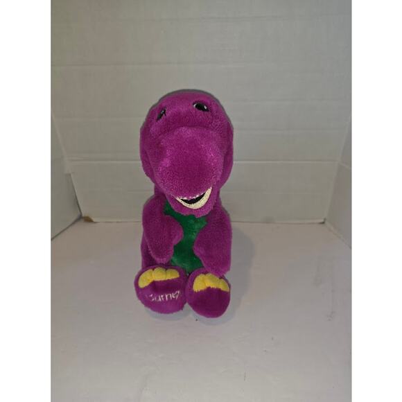 Vintage 1992 Barney Plush 20" Lyons Group Purple Dinosaur Stuffed Toy - Picture 1 of 5